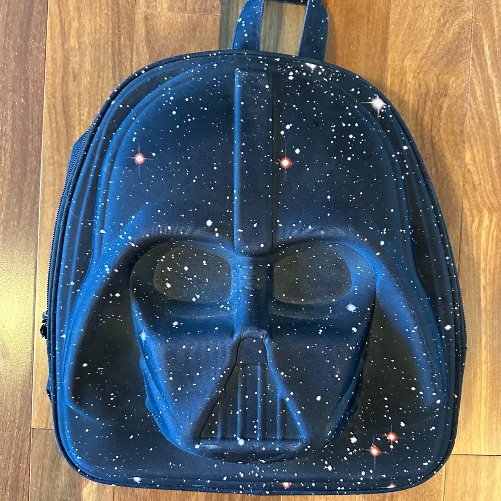 Loungefly Star Wars Galaxy Print Darth Vader Lounge Fly 3-D Molded Backpack
